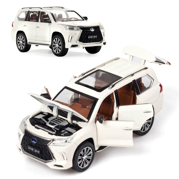 Коллекционная машинка ТК Union Group Lexus LX570 металлическая моделька игрушка 1:24 Белый (3559212)
Коллекционная машинка ТК Union Group Lexus LX570 металлическая моделька игрушка 1:24 Белый (3559212)