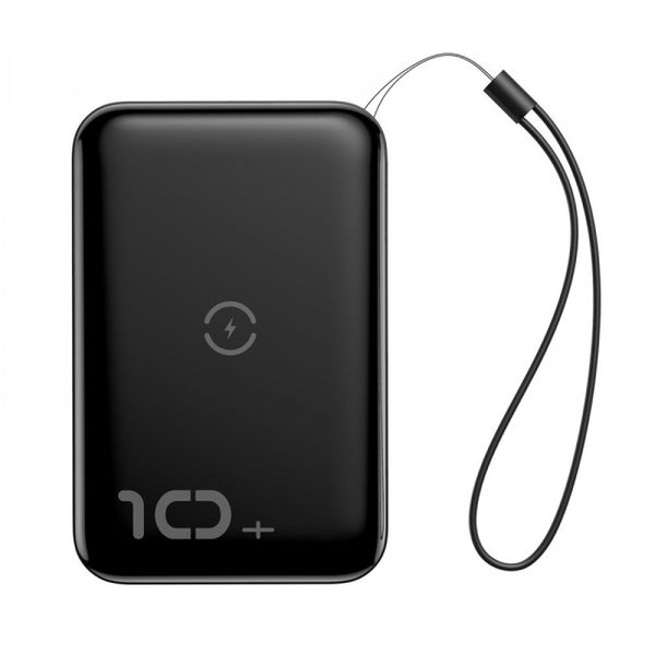 PowerBank Wireless Charger Baseus Mini S Bracket 10000mAh 18W - Black (PPXFF10W-01)
PowerBank Wireless Charger Baseus Mini S Bracket 10000mAh 18W - Black (PPXFF10W-01)
