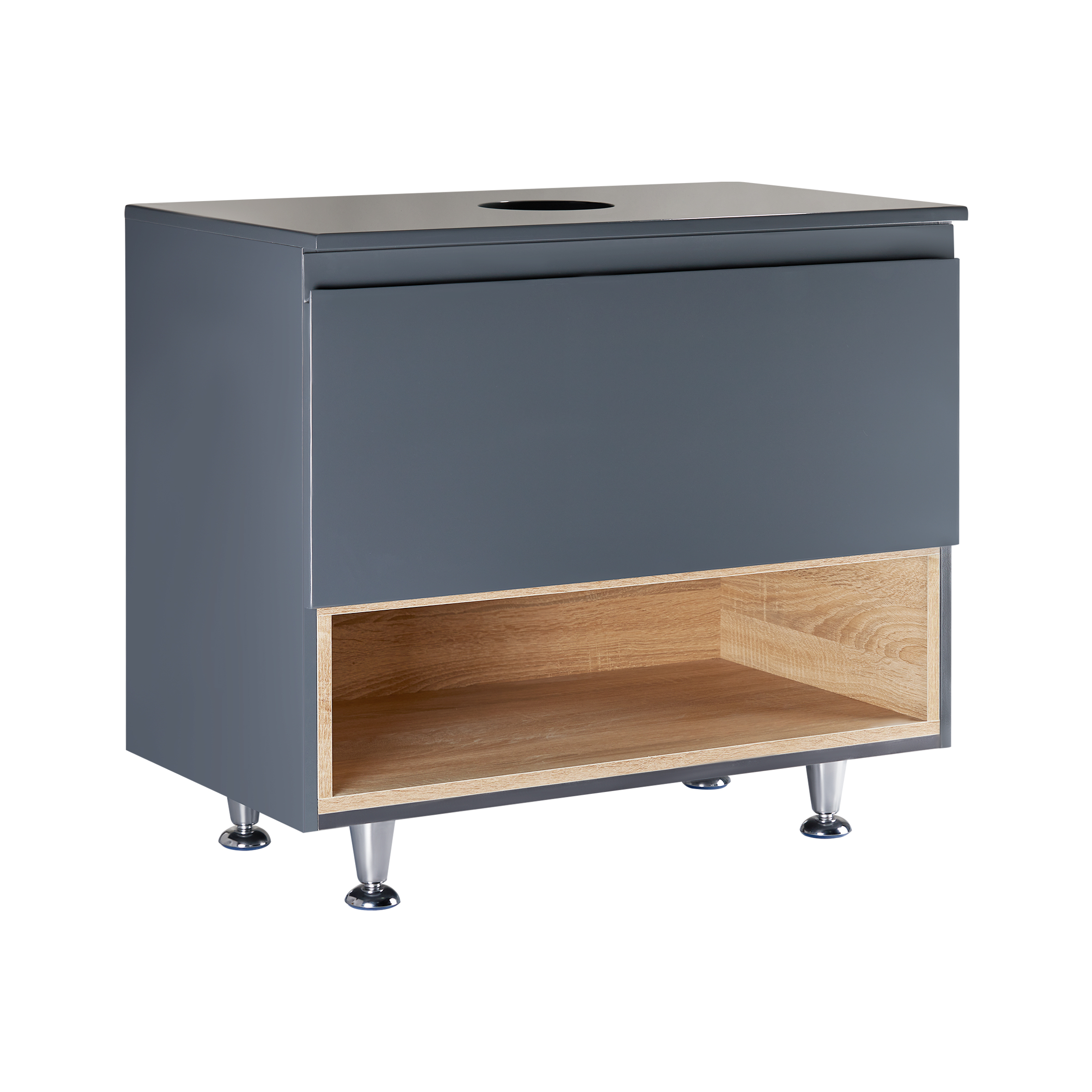 Тумба напольная Qtap Robin 800х616х437 Graphite/Whitish oak со столешницей QT1380TNН8002GWO
Тумба напольная Qtap Robin 800х616х437 Graphite/Whitish oak со столешницей QT1380TNН8002GWO