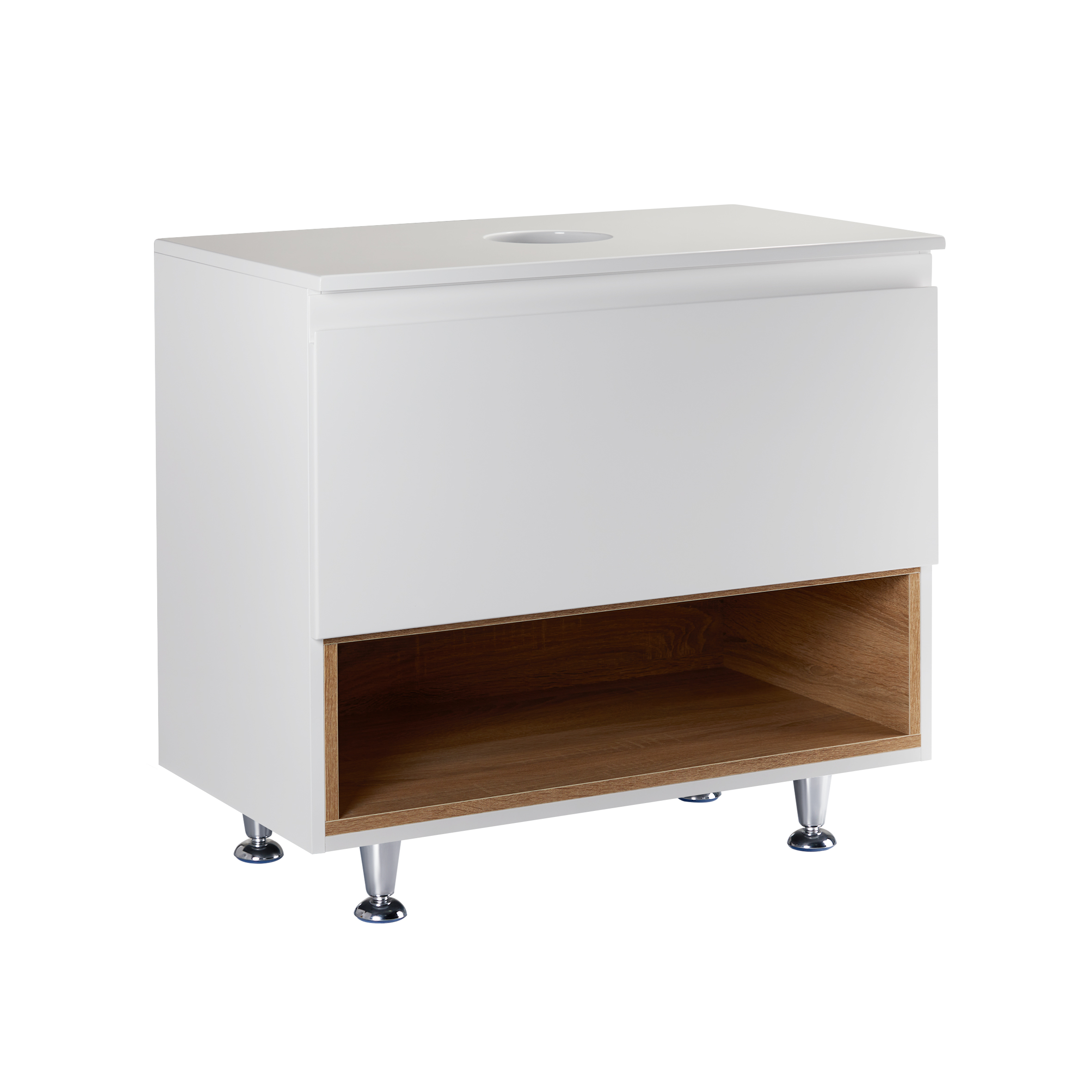 Тумба напольная Qtap Robin 800х616х437 White/Whitish oak со столешницей QT1380TNН8001WWO
Тумба напольная Qtap Robin 800х616х437 White/Whitish oak со столешницей QT1380TNН8001WWO