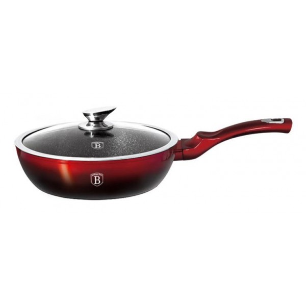 Сковорода-сотейник Berlinger Haus Black Burgundy Ø24 х 6.5 см, мраморное покрытие
Сковорода-сотейник Berlinger Haus Black Burgundy Ø24 х 6.5 см, мраморное покрытие