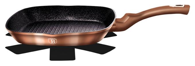 Сковорода-гриль Berlinger Haus Rose Gold 28х28см индукционная с антипригарным покрытием
Сковорода-гриль Berlinger Haus Rose Gold 28х28см индукционная с антипригарным покрытием