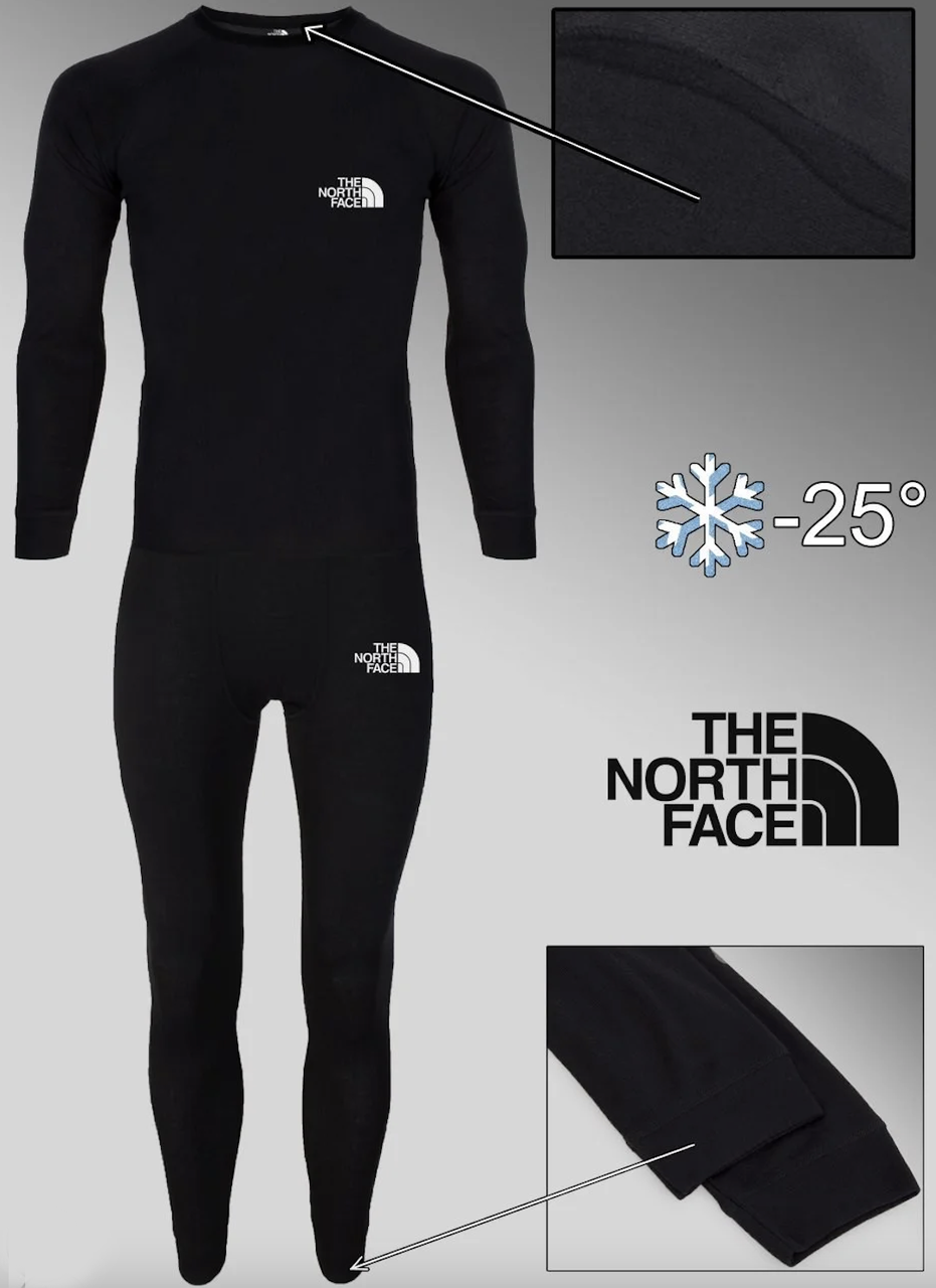 Комплект мужского спортивного термобелья Thermal Underwear Set The North Face Черный M
Комплект мужского спортивного термобелья Thermal Underwear Set The North Face Черный M