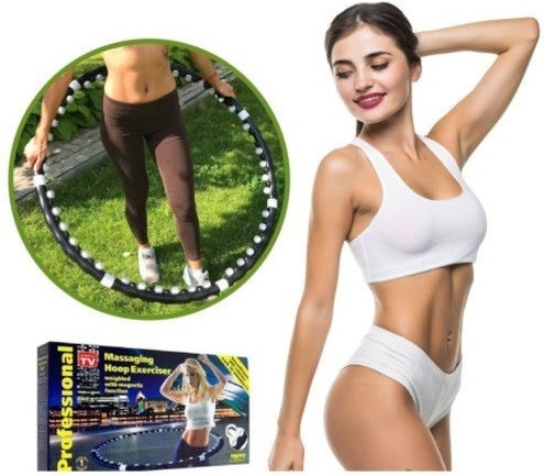 Обруч халахуп массажный,утяжеленный с магнитами Hola Hoop ХулаХуп Massaging Hoop Exerciser
Обруч халахуп массажный,утяжеленный с магнитами Hola Hoop ХулаХуп Massaging Hoop Exerciser