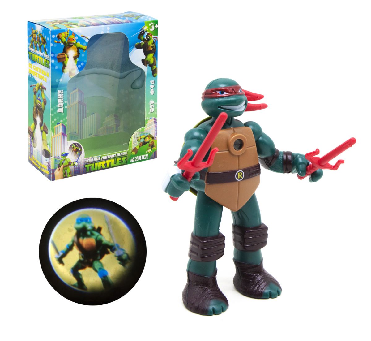 Фигурка Рафаэль Черепашки-ниндзя 14,5 см с боевым оружием Raphael Ninja Turtles Haowan 810005-3
Фигурка Рафаэль Черепашки-ниндзя 14,5 см с боевым оружием Raphael Ninja Turtles Haowan 810005-3