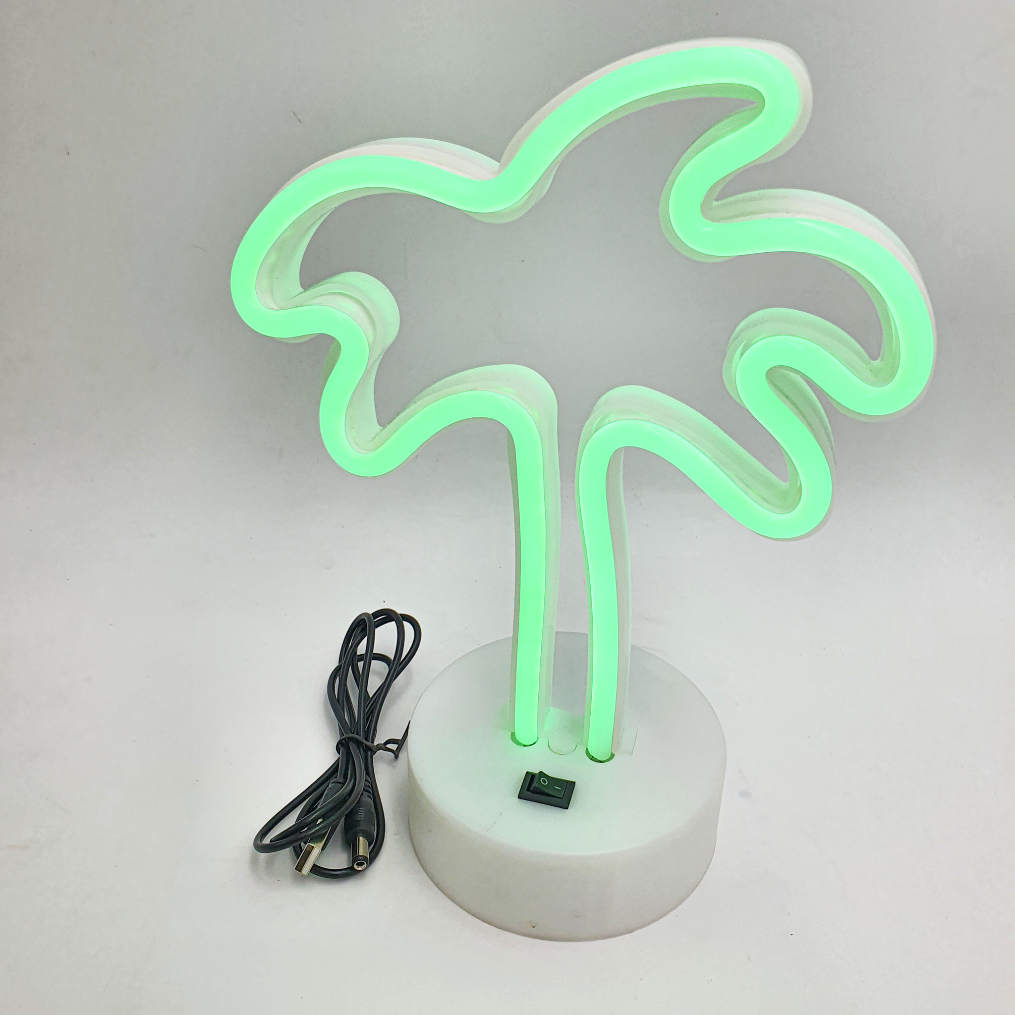 Ночник неоновый светильник декоративная настольная лампа Neon Decoration Lamp Пальма зеленая
Ночник неоновый светильник декоративная настольная лампа Neon Decoration Lamp Пальма зеленая