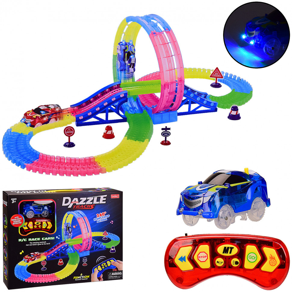 Детский игрушечный трек METR+ 132T Magic Track на р/у со световыми эффектами (61040004)
Детский игрушечный трек METR+ 132T Magic Track на р/у со световыми эффектами (61040004)