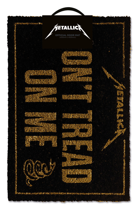 Придверной коврик "Metallica (Don't Tread On Me)" Pyramid International (dm-002156)
Придверной коврик "Metallica (Don't Tread On Me)" Pyramid International (dm-002156)