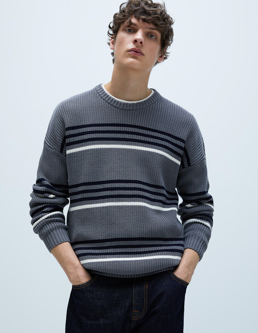 Свитер Zara М0113787 (6674/400/802) цвет серый, Свитер Zara М0113787 (6674/400/802) цвет серый M 
Свитер Zara М0113787 (6674/400/802) цвет серый, Свитер Zara М0113787 (6674/400/802) цвет серый M