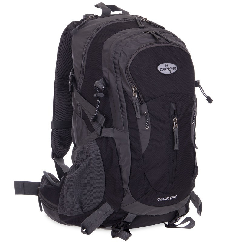 Рюкзак туристический с каркасной спинкой Color Life Sprinter 817 30 литров Black-Grey
Рюкзак туристический с каркасной спинкой Color Life Sprinter 817 30 литров Black-Grey