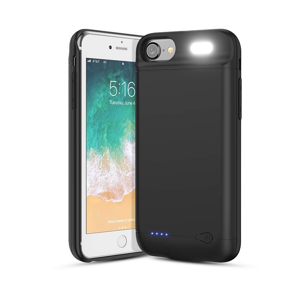 Чехол Vancely Cover Batteria 6000 mAh для iPhone 6/6s/7/8 4.7'' с фонариком Black
Чехол Vancely Cover Batteria 6000 mAh для iPhone 6/6s/7/8 4.7'' с фонариком Black