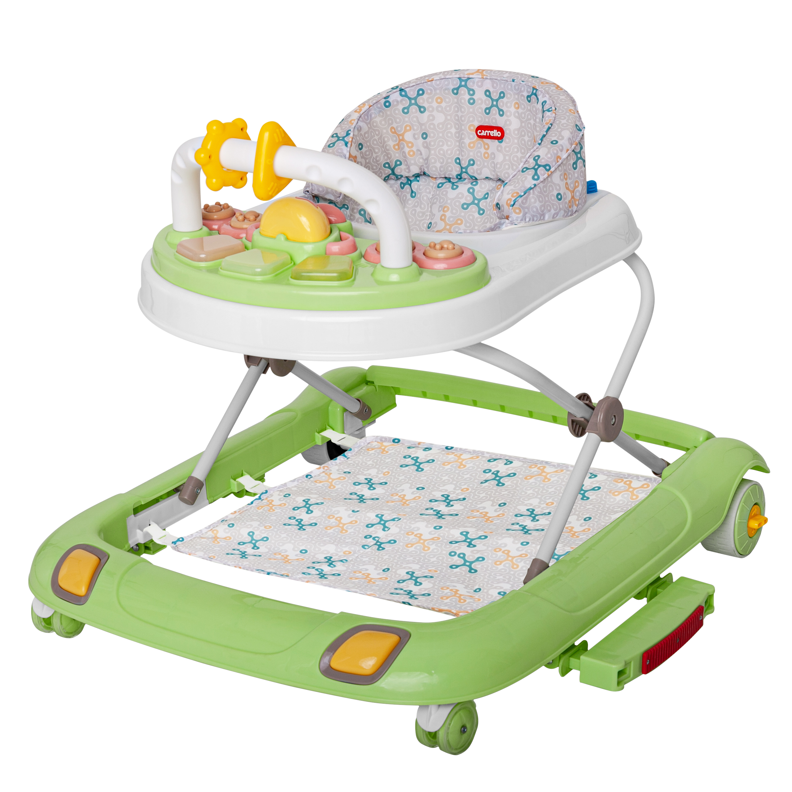 Ходунки Carrello Premio CRL-9608 Green 3 в 1 с игровой панелью и мягкими накладками на колесах
Ходунки Carrello Premio CRL-9608 Green 3 в 1 с игровой панелью и мягкими накладками на колесах