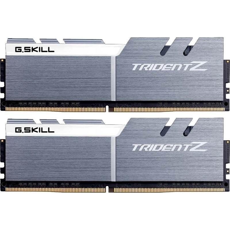 Модуль пам'яті DDR4 16G KIT(2x8G) 3200MHz G.SKILL Trident Z Silver White 1.35V CL16 (box) F4-3200C16D-16GTZSW
Модуль пам'яті DDR4 16G KIT(2x8G) 3200MHz G.SKILL Trident Z Silver White 1.35V CL16 (box) F4-3200C16D-16GTZSW
