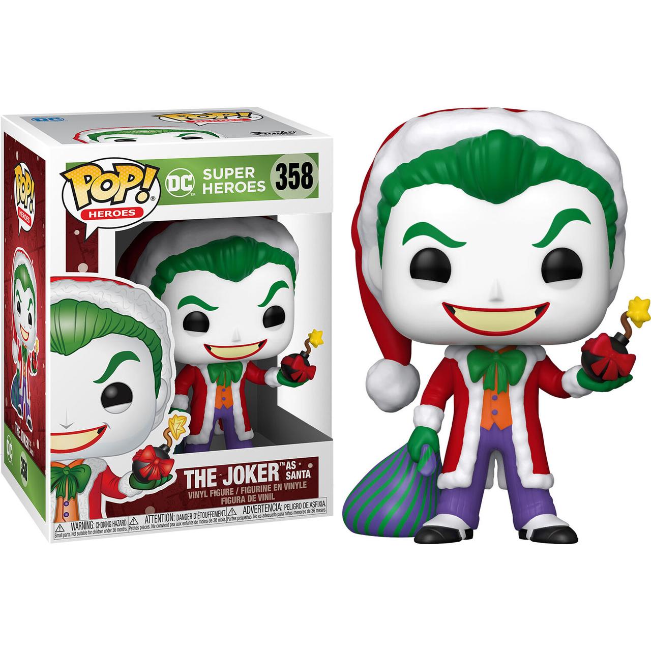 Фигурка Funko Pop Фанко Поп Супер герои Джокер Super Heroes Holidays Joker 10 см SН J 358
Фигурка Funko Pop Фанко Поп Супер герои Джокер Super Heroes Holidays Joker 10 см SН J 358