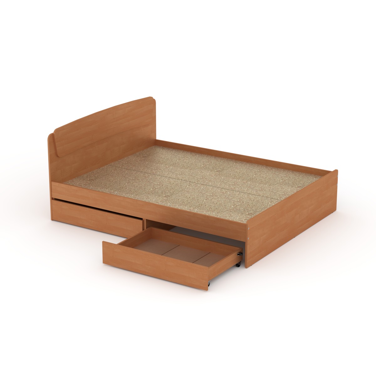 Кровать Класика-140 с 4-мя выдвижными ящиками Компанит 140х200 ольха
Кровать Класика-140 с 4-мя выдвижными ящиками Компанит 140х200 ольха