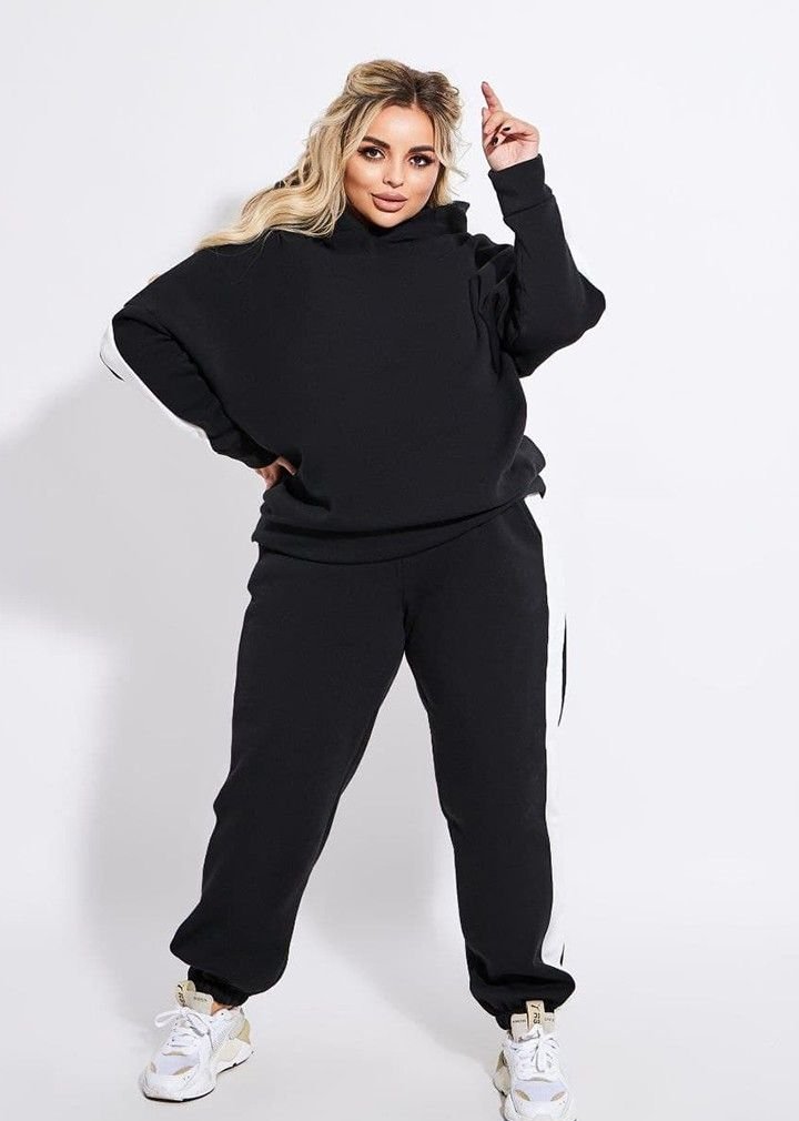 Спортивный костюм на флисе с oversize кофтой Фабрика Моды Черный X14259, Спортивный костюм на флисе с oversize кофтой Фабрика Моды 60-62 Черный X14259
Спортивный костюм на флисе с oversize кофтой Фабрика Моды Черный X14259, Спортивный костюм на флисе с oversize кофтой Фабрика Моды 60-62 Черный X14259