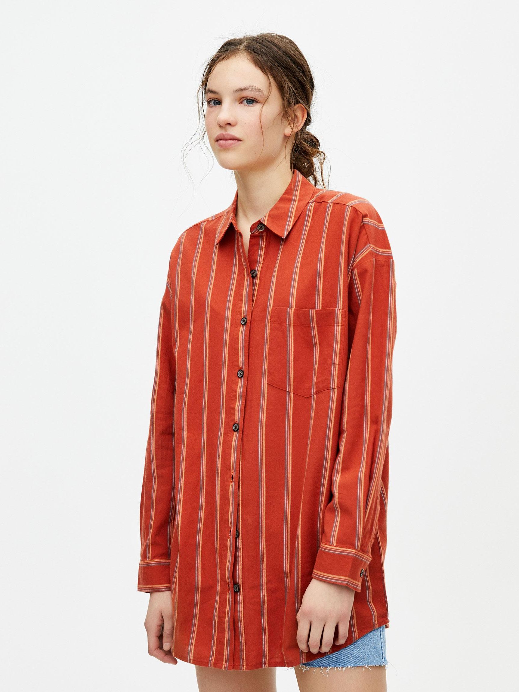 Рубашка Pull & Bear XAZ240090YXSZ Кирпичная, Рубашка Pull & Bear XAZ240090YXSZ S Кирпичная
Рубашка Pull & Bear XAZ240090YXSZ Кирпичная, Рубашка Pull & Bear XAZ240090YXSZ S Кирпичная
