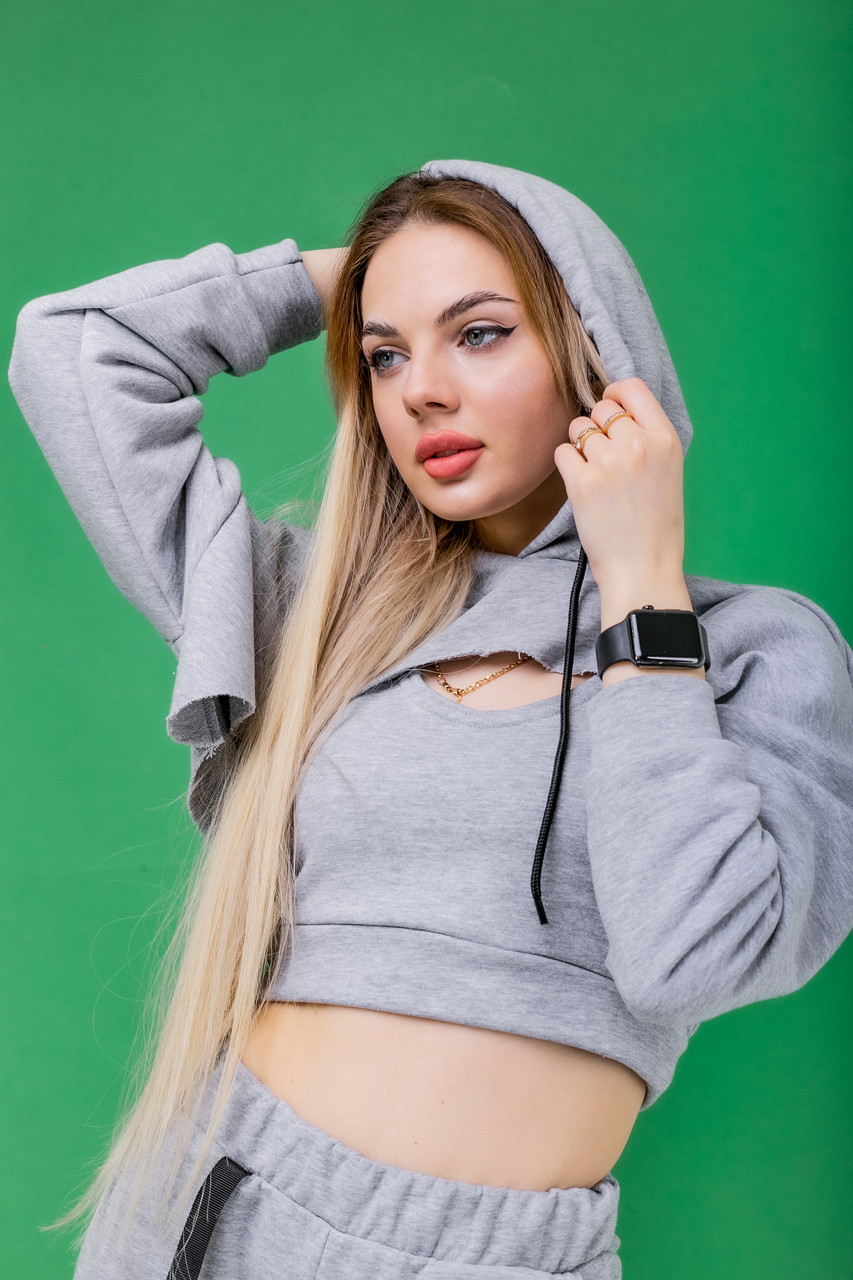 Худі з топом жіноче вкорочене Intruder Loop сіре (001SAG 2364, Худі з топом жіноче вкорочене Intruder Loop сіре S (001SAG 2364)
Худі з топом жіноче вкорочене Intruder Loop сіре (001SAG 2364, Худі з топом жіноче вкорочене Intruder Loop сіре S (001SAG 2364)