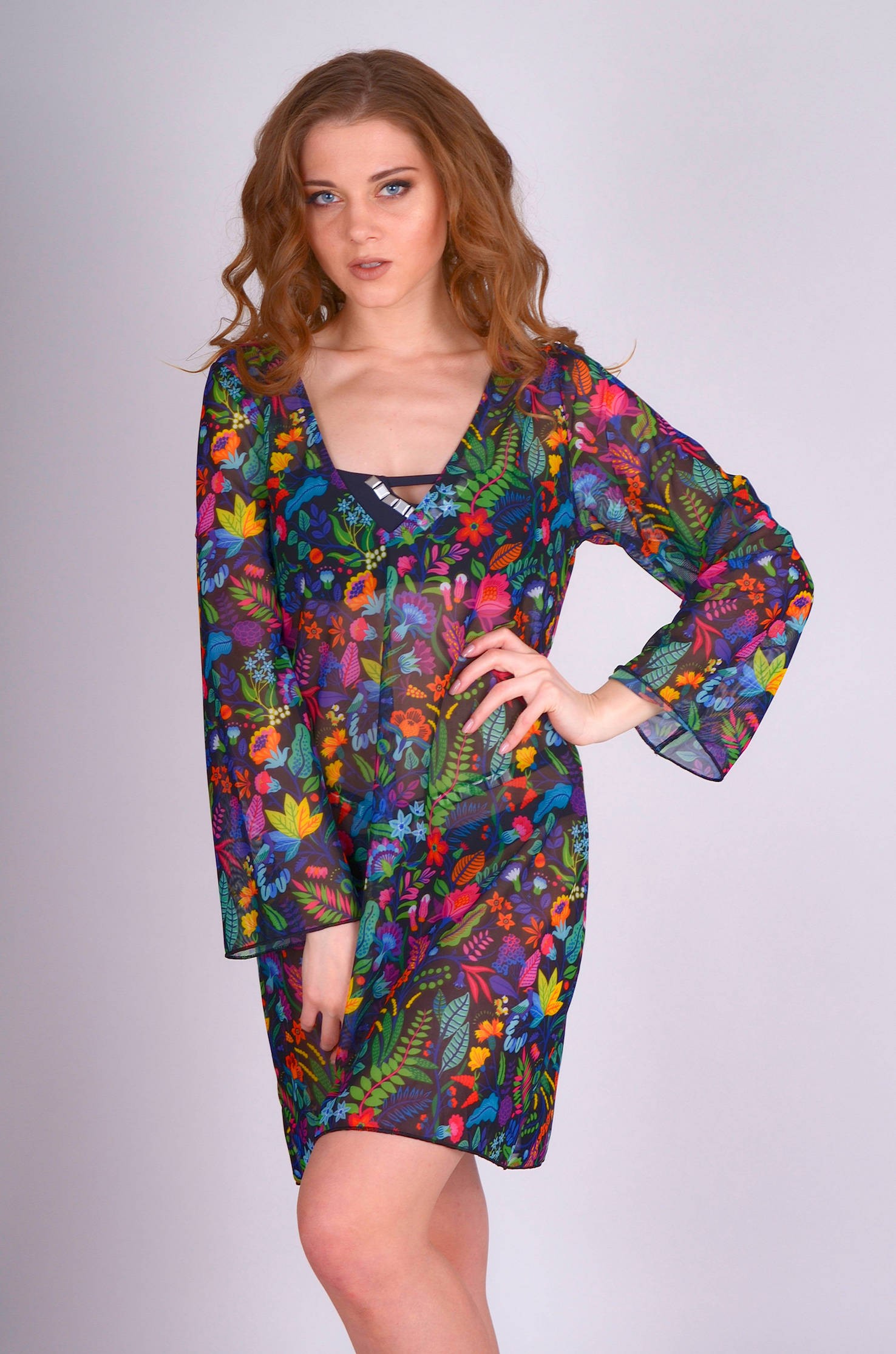 Пляжная туника с цветным принтом Argento 2080-1436 () Цветной, Пляжная туника с цветным принтом Argento 2080-1436 42(S) Цветной
Пляжная туника с цветным принтом Argento 2080-1436 () Цветной, Пляжная туника с цветным принтом Argento 2080-1436 42(S) Цветной