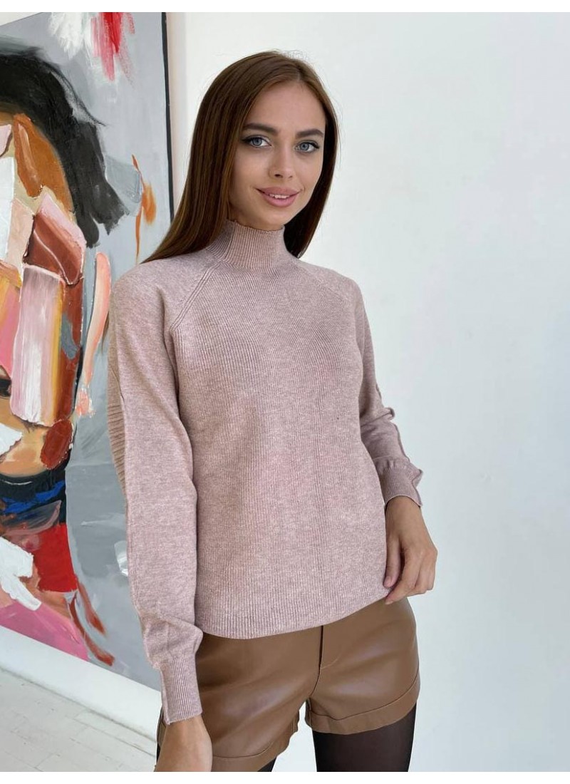 Свитер с полосками на локтях из мягкого трикотажа Modern Boutique мокко, СВ2303, Свитер с полосками на локтях из мягкого трикотажа Modern Boutique мокко, one size СВ2303
Свитер с полосками на локтях из мягкого трикотажа Modern Boutique мокко, СВ2303, Свитер с полосками на локтях из мягкого трикотажа Modern Boutique мокко, one size СВ2303