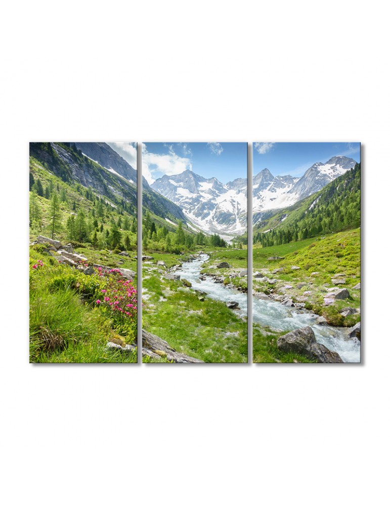 Модульная картина Artel «Речное русло» 3 модуля 60x90 см 
Модульная картина Artel «Речное русло» 3 модуля 60x90 см