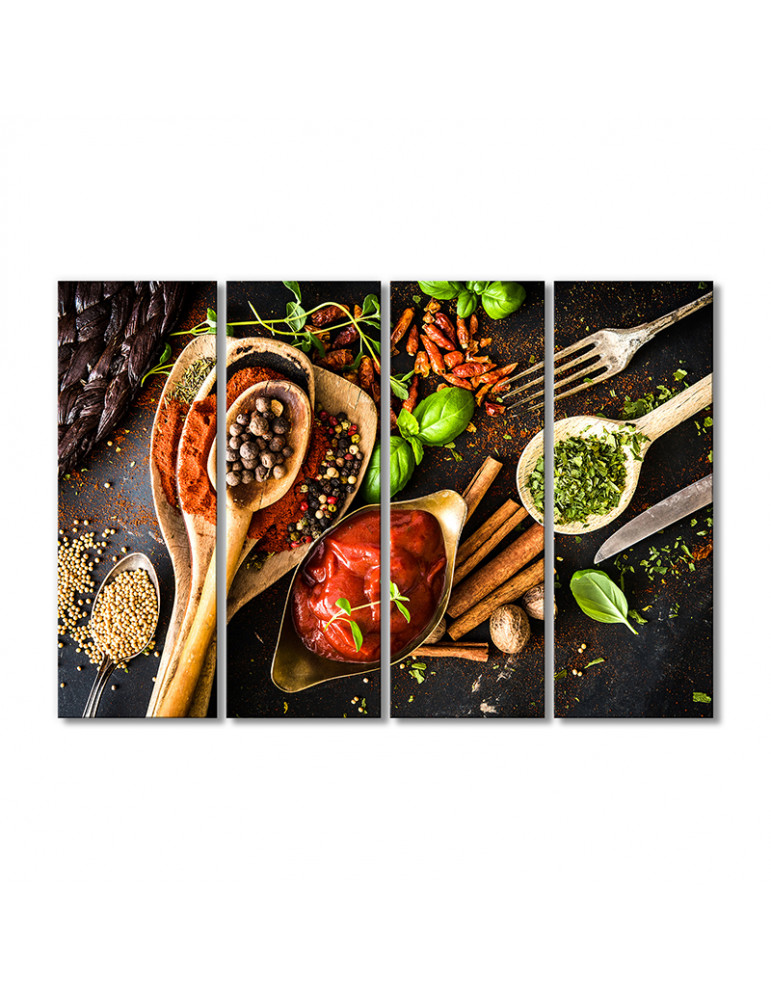 Модульная картина Artel «Специи- все что нужно для вкусного мяса» 4 модуля 90x135 см
Модульная картина Artel «Специи- все что нужно для вкусного мяса» 4 модуля 90x135 см