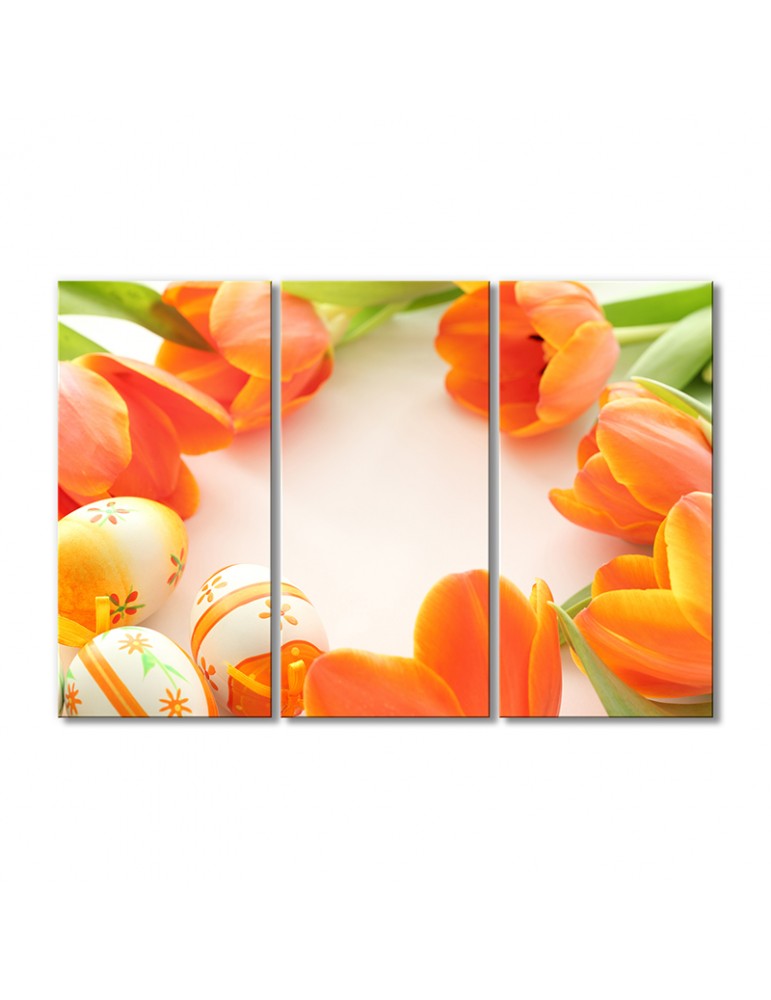 Модульная картина Artel «Тюльпаны с пасхальными яйцами» 3 модуля 70x105 см
Модульная картина Artel «Тюльпаны с пасхальными яйцами» 3 модуля 70x105 см