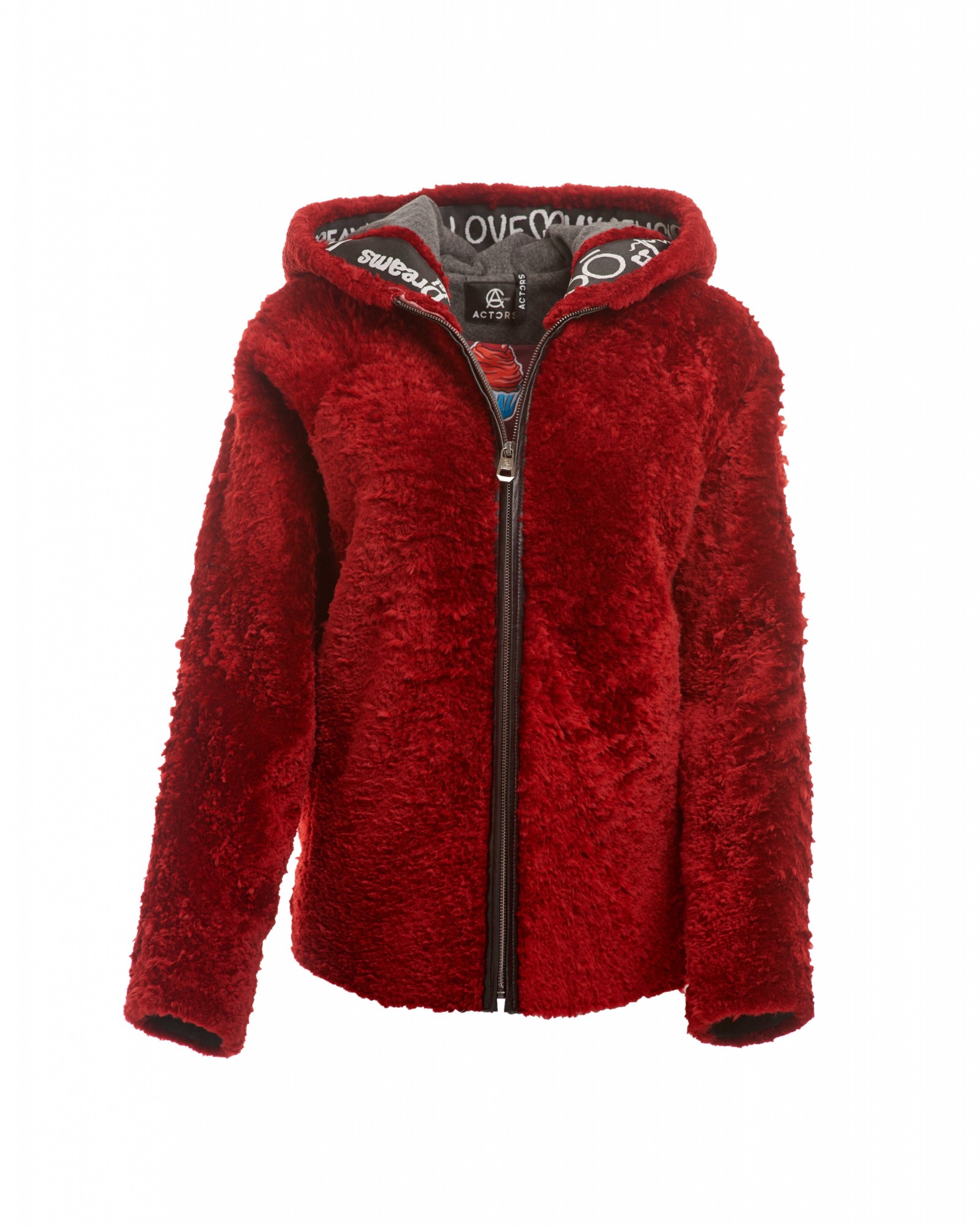 Жіноча хутряна дублянка з капюшоном Actors 9828/65 RED PEARL, Жіноча хутряна дублянка з капюшоном Actors 9828/65 2XL RED PEARL
Жіноча хутряна дублянка з капюшоном Actors 9828/65 RED PEARL, Жіноча хутряна дублянка з капюшоном Actors 9828/65 2XL RED PEARL