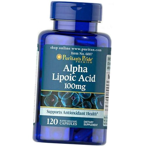 Альфа Липоевая кислота, Alpha Lipoic Acid 100, Puritan's Pride 120капс (70367001)
Альфа Липоевая кислота, Alpha Lipoic Acid 100, Puritan's Pride 120капс (70367001)