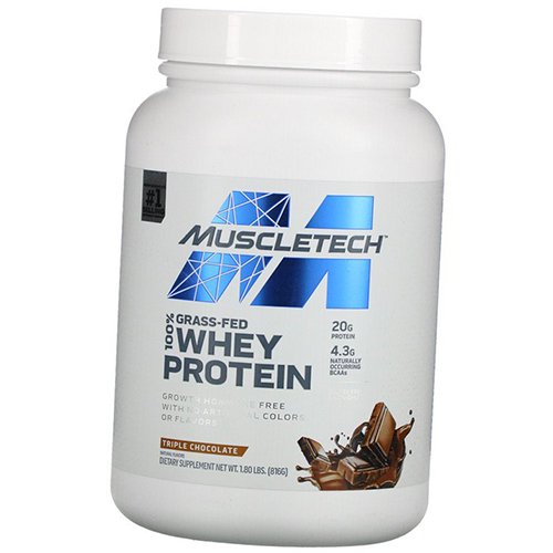 Сывороточный Протеин травяного откорма, 100% Grass-Fed Whey Protein, Muscle Tech 816г Тройной шоколад (29098020)
Сывороточный Протеин травяного откорма, 100% Grass-Fed Whey Protein, Muscle Tech 816г Тройной шоколад (29098020)