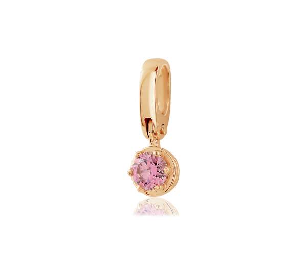 Подвеска золотая с камнями SWAROVSKI Zirconia в стиле "Дамиани", П4095SWPINK
Подвеска золотая с камнями SWAROVSKI Zirconia в стиле "Дамиани", П4095SWPINK