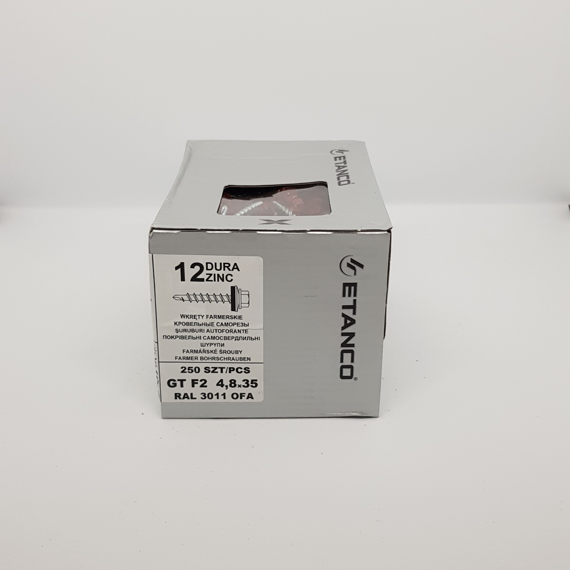 Кровельные саморезы с резиновой шайбой EDPM Etanco Gunnebo 4,8х35 мм RAL 3011 Коричнево-красный ярко-красный по дереву 250шт
Кровельные саморезы с резиновой шайбой EDPM Etanco Gunnebo 4,8х35 мм RAL 3011 Коричнево-красный ярко-красный по дереву 250шт