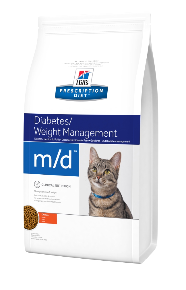 Лечебная диета Hills Prescription Diet Feline m/d улучшение состояние кошек с сахарным диабетом и/или избыточным весом - 5 кг
Лечебная диета Hills Prescription Diet Feline m/d улучшение состояние кошек с сахарным диабетом и/или избыточным весом - 5 кг