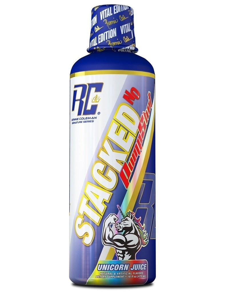 Предтренировочный комплекс Ronnie Coleman Stacked N.O."Pump Shot" Unicorn Juice 16oz bottle
Предтренировочный комплекс Ronnie Coleman Stacked N.O."Pump Shot" Unicorn Juice 16oz bottle