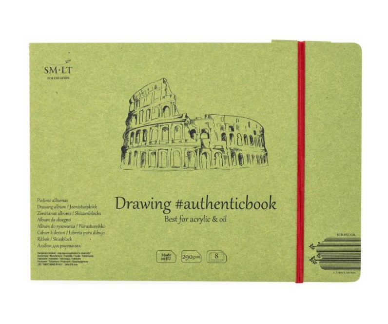 Альбом для акрилу і масла AUTHENTIC (DRAWING) А5 (24,5*17,6 см), 290г/м2, 8л, біла SMILTAINIS 5PB-8ST/OA
Альбом для акрилу і масла AUTHENTIC (DRAWING) А5 (24,5*17,6 см), 290г/м2, 8л, біла SMILTAINIS 5PB-8ST/OA