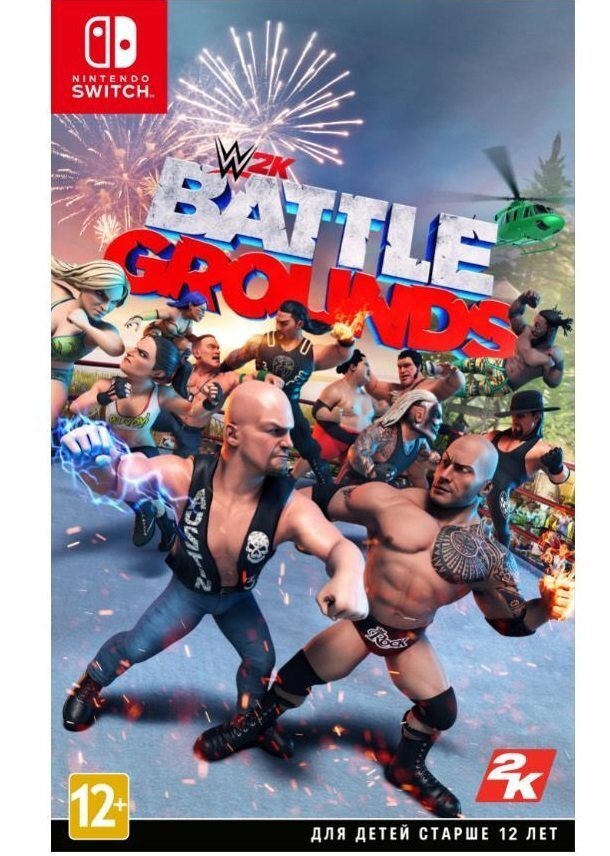 Игра WWE 2K BATTLEGROUNDS для Nintendo Switch (Картридж, English version) (5026555069175)
Игра WWE 2K BATTLEGROUNDS для Nintendo Switch (Картридж, English version) (5026555069175)