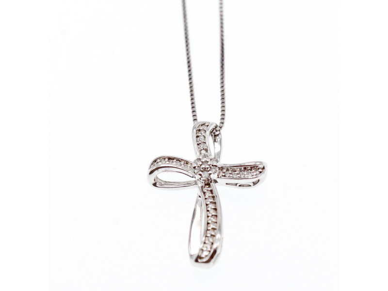 Серебряная Цепочка с Крестиком *Белый Топаз* Italy Натуральный Sky Jewelry 001955
Серебряная Цепочка с Крестиком *Белый Топаз* Italy Натуральный Sky Jewelry 001955
