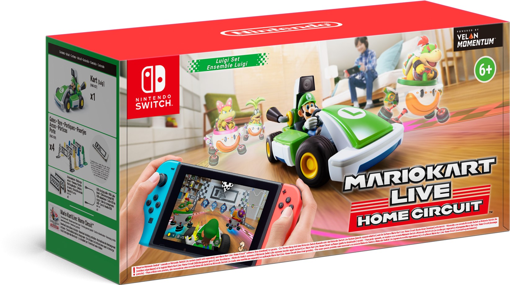 Игра Набор Mario Kart Live: Home Circuit Luigi для Nintendo Switch (Картридж, English version) (45496426279)
Игра Набор Mario Kart Live: Home Circuit Luigi для Nintendo Switch (Картридж, English version) (45496426279)