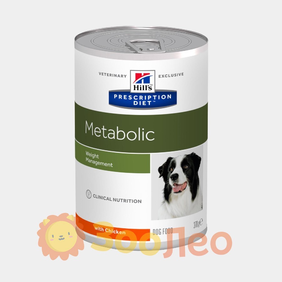Упаковка влажного корма HILL'S PRESCRIPTION DIET Metabolic Влажный корм для собак - 370 г 6 шт
Упаковка влажного корма HILL'S PRESCRIPTION DIET Metabolic Влажный корм для собак - 370 г 6 шт