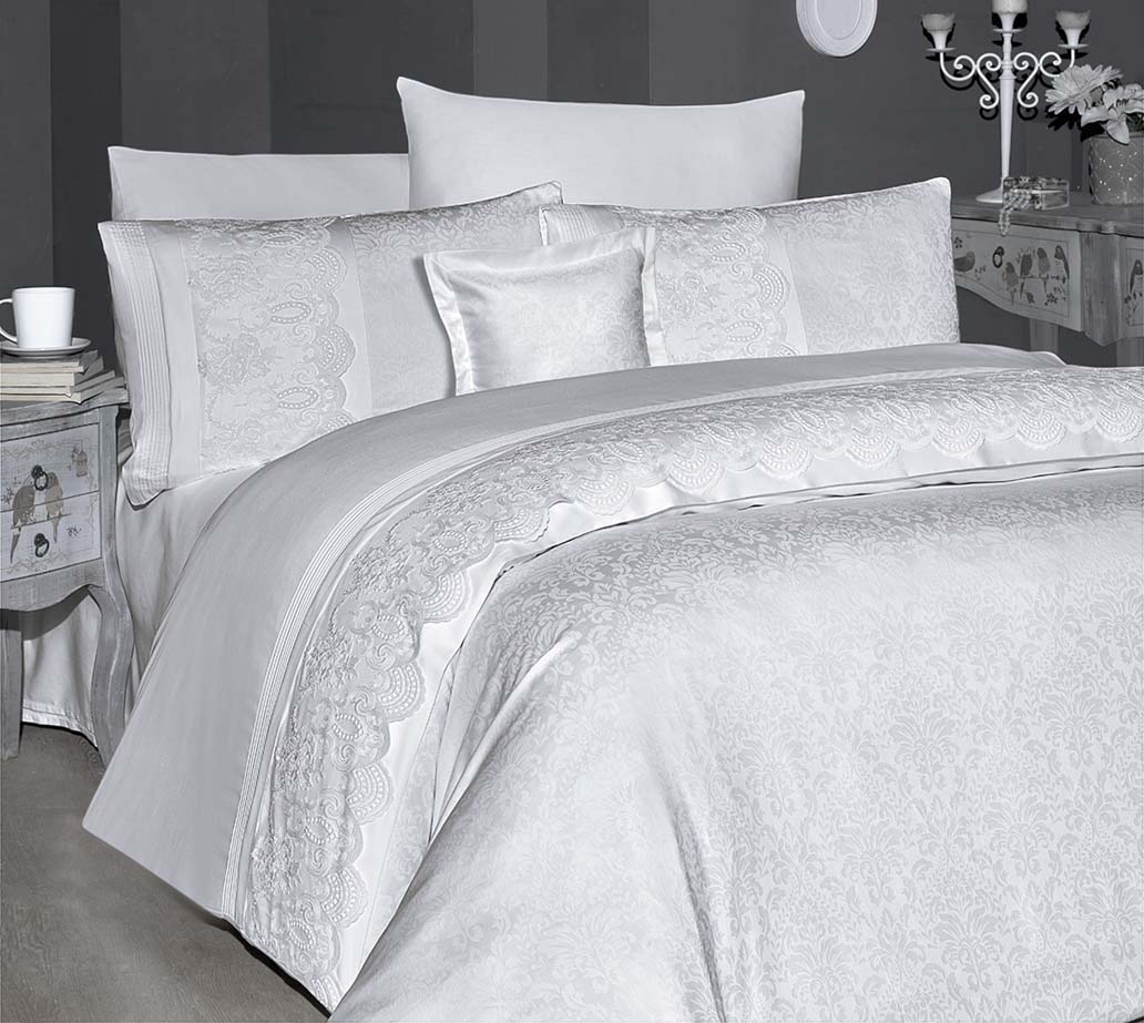 Постільна білизна First Choice V.I.P Satin Moonlight 200 х 220 см Hilary White (1937-14)
Постільна білизна First Choice V.I.P Satin Moonlight 200 х 220 см Hilary White (1937-14)