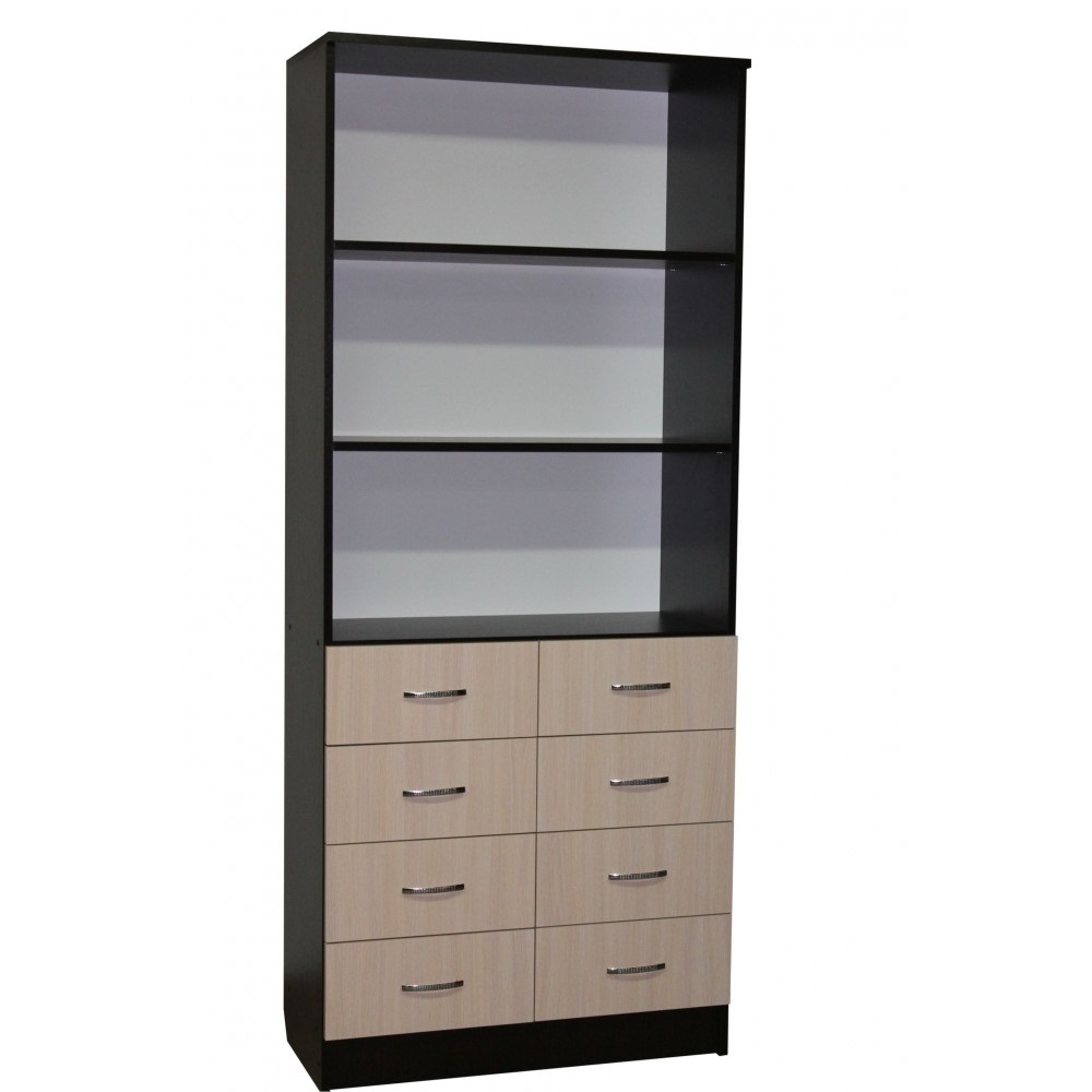 Стеллаж ОН-18/2 Ника Мебель Дуб Венге + Дуб Молочный 
Стеллаж ОН-18/2 Ника Мебель Дуб Венге + Дуб Молочный