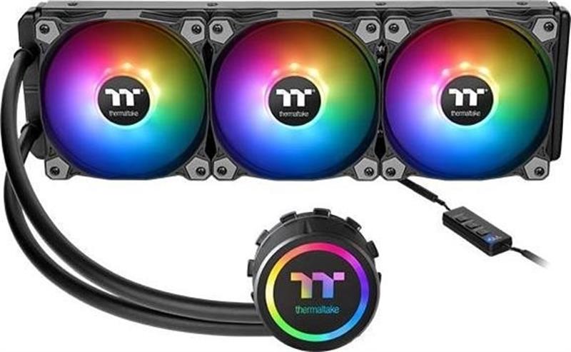 Система водяного охлаждения Thermaltake Water 3.0 360 ARGB Sync (CL-W234-PL12SW-A), Intel: 2066/20113/2011/1366/1156/1155/1151/1150, AMD: FM2/FM1/AM4/AM3+/AM3/AM2+/AM2, 3х120мм, 4-pin
Система водяного охлаждения Thermaltake Water 3.0 360 ARGB Sync (CL-W234-PL12SW-A), Intel: 2066/20113/2011/1366/1156/1155/1151/1150, AMD: FM2/FM1/AM4/AM3+/AM3/AM2+/AM2, 3х120мм, 4-pin