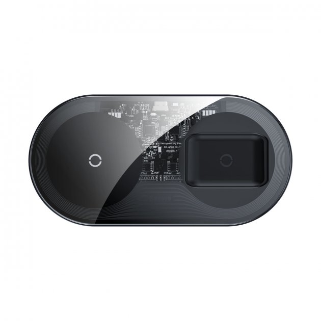 Бездротове зарядний пристрій Baseus Simple 2in1 Wireless Charger Pro Edition For Phones+Pod Transparent (WXJK-CA02)
Бездротове зарядний пристрій Baseus Simple 2in1 Wireless Charger Pro Edition For Phones+Pod Transparent (WXJK-CA02)
