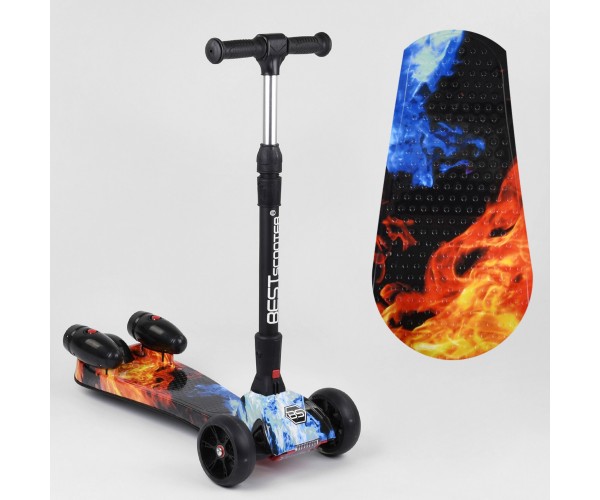 Самокат трехколесный Best Scooter Maxi 83237, музыкальный с дымовым эффектом, Принт Огонь
Самокат трехколесный Best Scooter Maxi 83237, музыкальный с дымовым эффектом, Принт Огонь