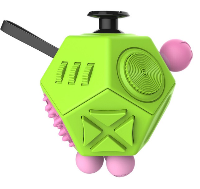 Игрушка Фиджет Куб Антистресс Fidget Cube PRO V2 куб 7 см 12 сторон (516657472) Зеленый
Игрушка Фиджет Куб Антистресс Fidget Cube PRO V2 куб 7 см 12 сторон (516657472) Зеленый