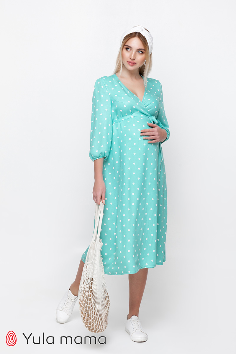 Платье для беременных и кормящих мам Юла Мама Nicolette XS Аквамариновый DR-10.051
Платье для беременных и кормящих мам Юла Мама Nicolette XS Аквамариновый DR-10.051