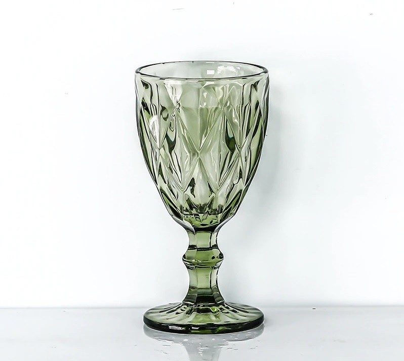 Набор бокалов для вина из цветного стекла Glassware 6 шт 300 мл Зеленый (Крупный ромб) 1740В
Набор бокалов для вина из цветного стекла Glassware 6 шт 300 мл Зеленый (Крупный ромб) 1740В