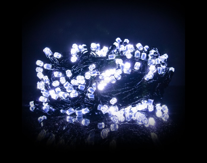 Гирлянда цепь светодиодная классическая 13 м 300 LED черный шнур лампочки кристалл Холодная Белая
Гирлянда цепь светодиодная классическая 13 м 300 LED черный шнур лампочки кристалл Холодная Белая
