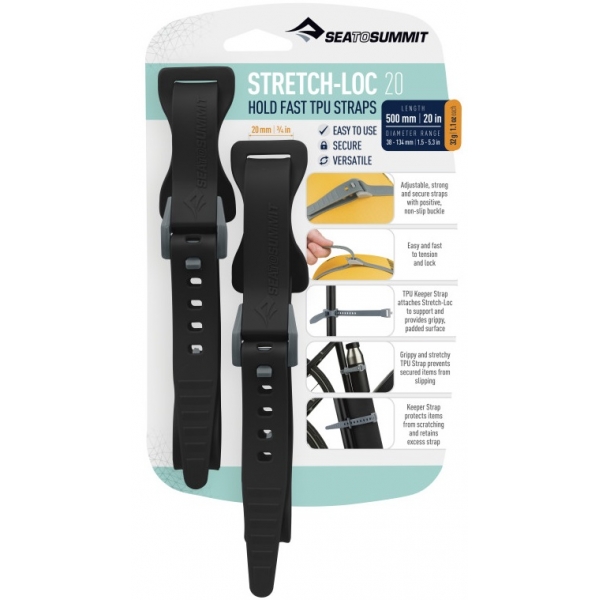 Набір стяжок Sea To Summit Stretch-Loc 20 20mm x 500mm 2 Pack Black (STS ATD2079-04050118)
Набір стяжок Sea To Summit Stretch-Loc 20 20mm x 500mm 2 Pack Black (STS ATD2079-04050118)