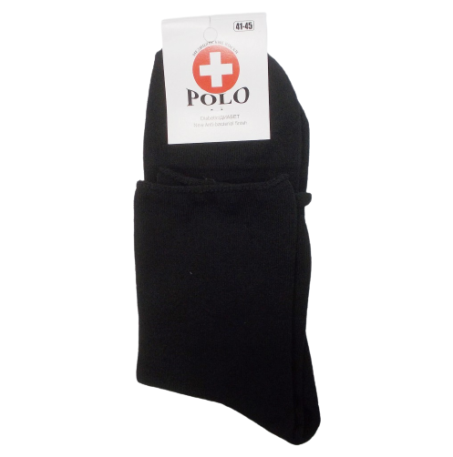 Носки для диабетиков без резинки антибактериальные Polo - черные, Носки для диабетиков без резинки антибактериальные Polo 41-45 черные
Носки для диабетиков без резинки антибактериальные Polo - черные, Носки для диабетиков без резинки антибактериальные Polo 41-45 черные
